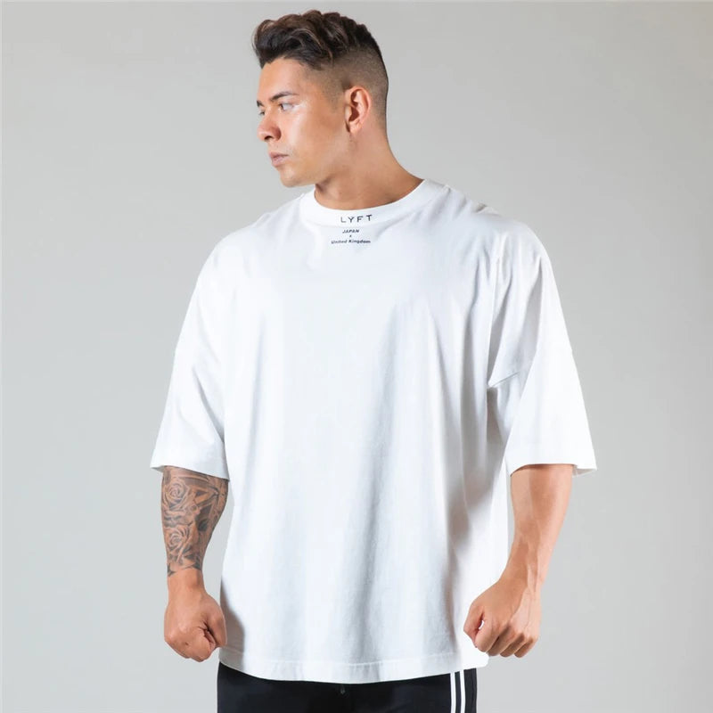 Lift Neck Oversize Gym Tee