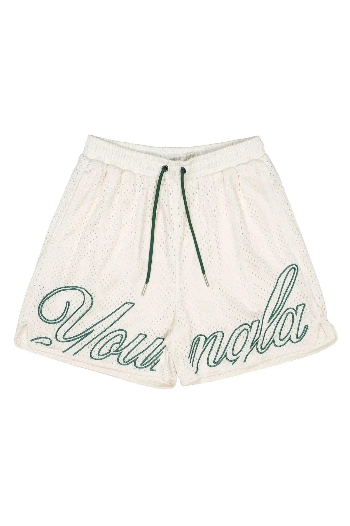 Short de YoungLA diseño en cursiva